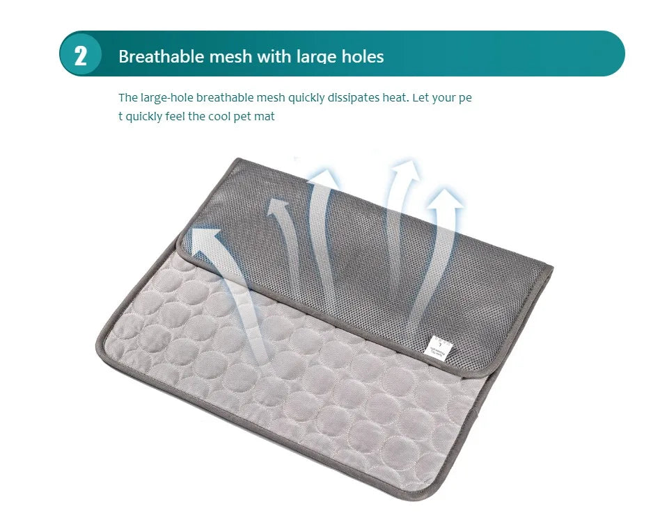 Cooling mat for pets