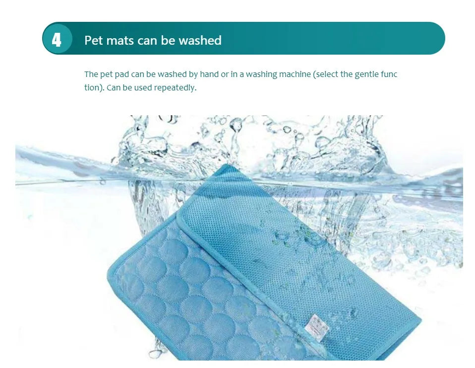 Cooling mat for pets